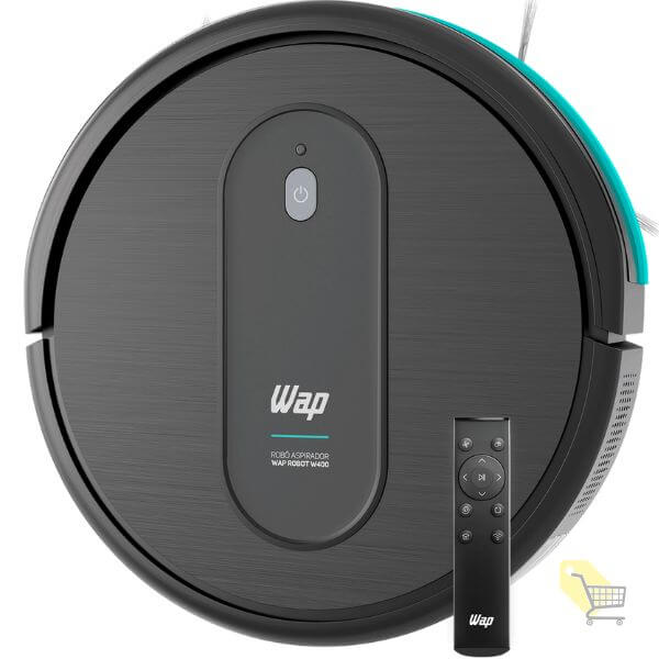 Robo Aspirador WAP W400 com Controle - frente