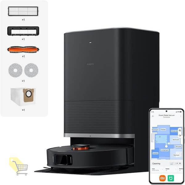 Robô Xiaomi X20 Max - Frente Preto