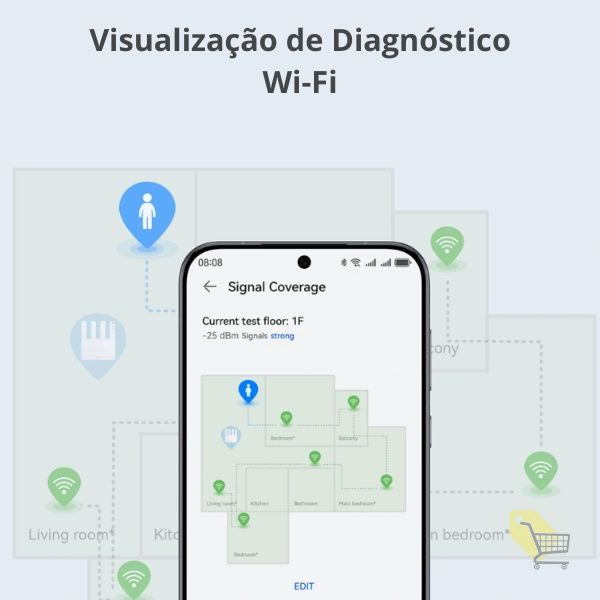 Roteador, HUAWEI WiFi BE3, Wifi 7, 3.6 Gpbs Dual-Band Wi-Fi 7