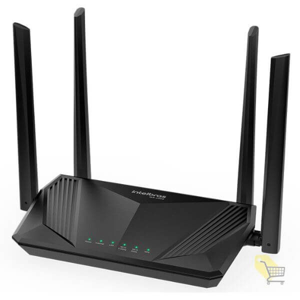 Roteador Wi-Fi Intelbras W6 1500 - Frente